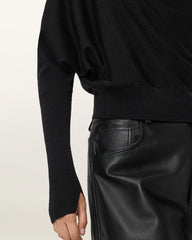 Ridley Cropped Wool Sweater