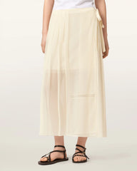 Clover Wrap Maxi Skirt