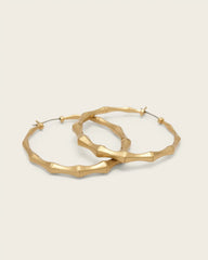 Clara Medium Hoop Earrings