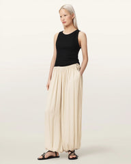 Eshe Baggy Fit Satin Pants