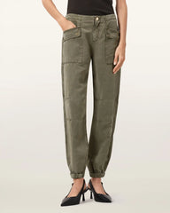Val Cargo Linen Blend Pants
