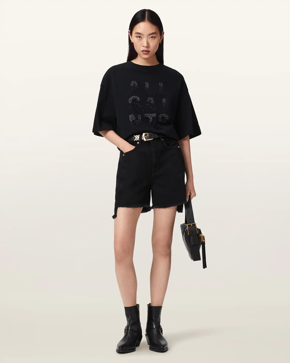 Stacks Amelie Oversized Embellished T-Shirt