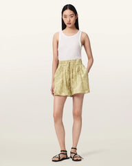 Isla High Waist Printed Shorts