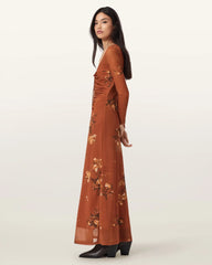 Gabby Mesh Maxi Dress