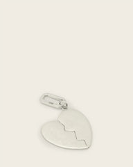 Large Heart Sterling Silver Pendant Charm