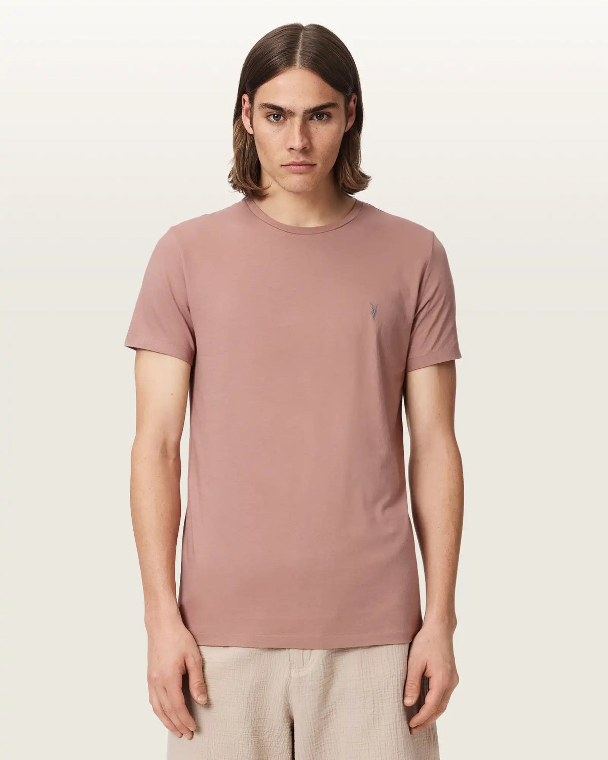 Tonic Crew Neck Slim Ramskull T-Shirt