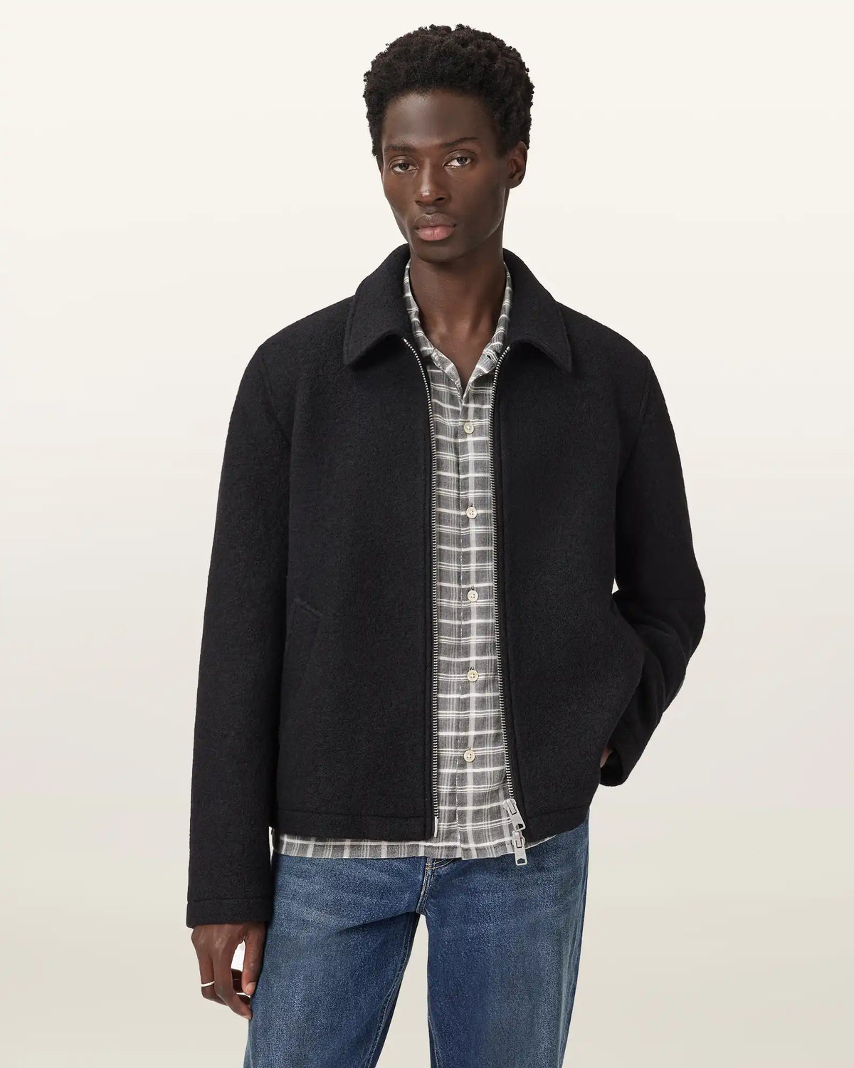 Celeste Cropped Wool Jacket