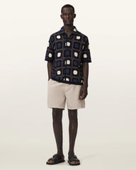 Mandon Short Sleeve Crochet Shirt