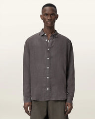 Loom Long Sleeve Linen Shirt
