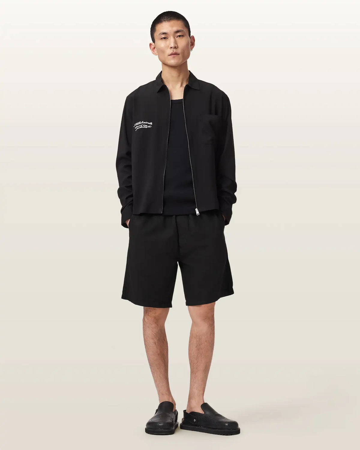 Hanbury Linen Blend Relaxed Fit Shorts