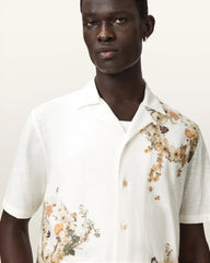 Fleur Oversized Short Sleeve Shirt