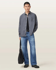 Mullen Straight Leg Loose Denim Jeans