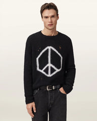 Message Oversized Wool Sweater