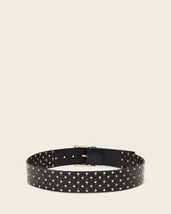 Lena Leather Studded Belt