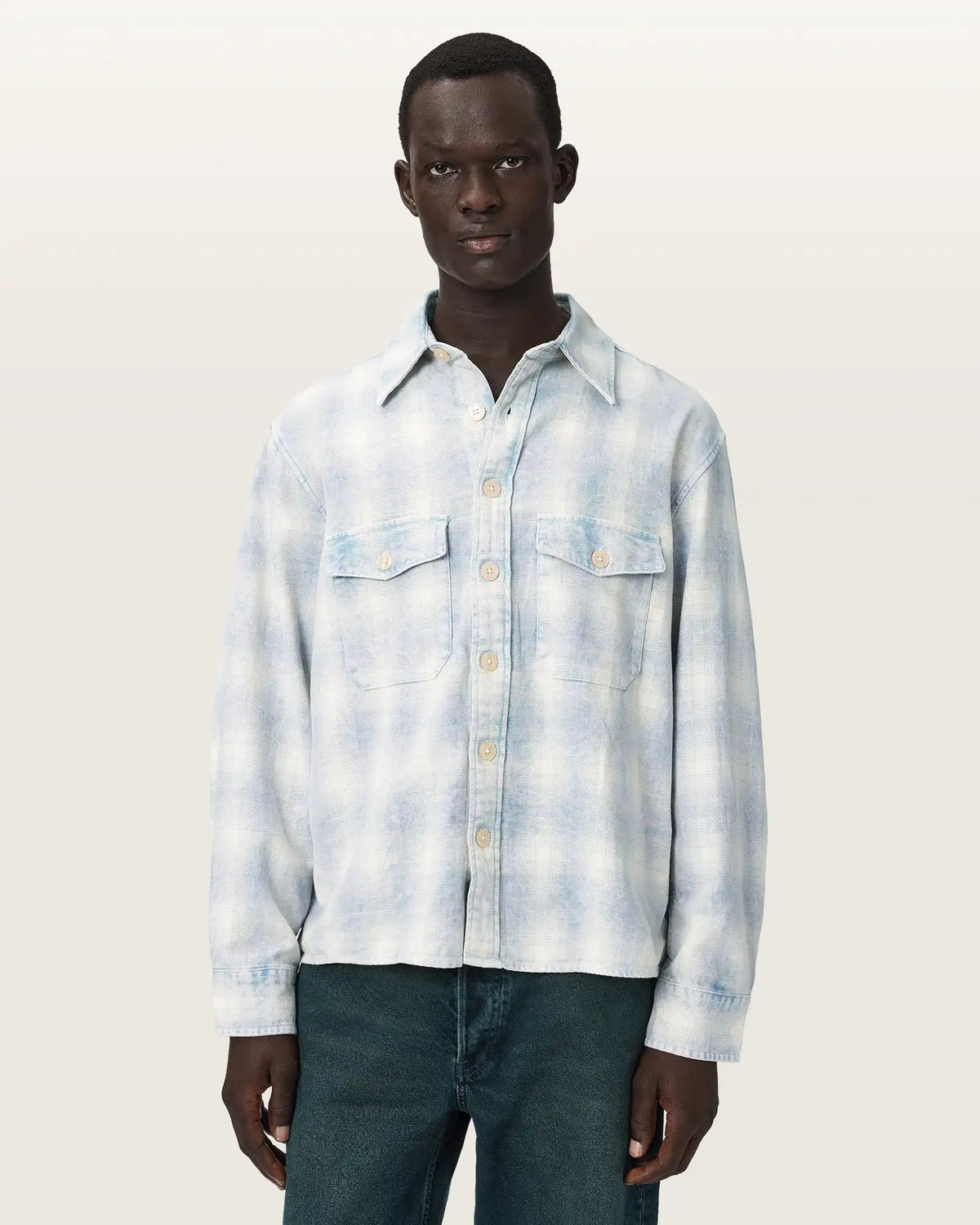 Santos Long Sleeve Checked Shirt