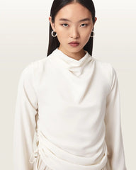 Leslie Cowl Neck Relaxed Top