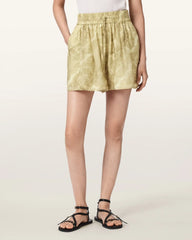 Isla High Waist Printed Shorts