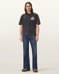 Roque Short Sleeve Oversized Crew Neck T-Shirt