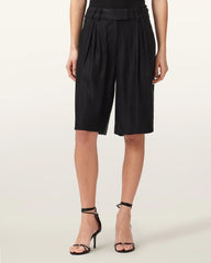 Charley Relaxed Fit Pleated Shorts