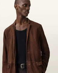 Monet Waxed Suede Blazer