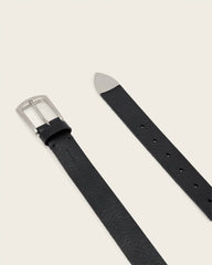 Teo Slim Leather Belt