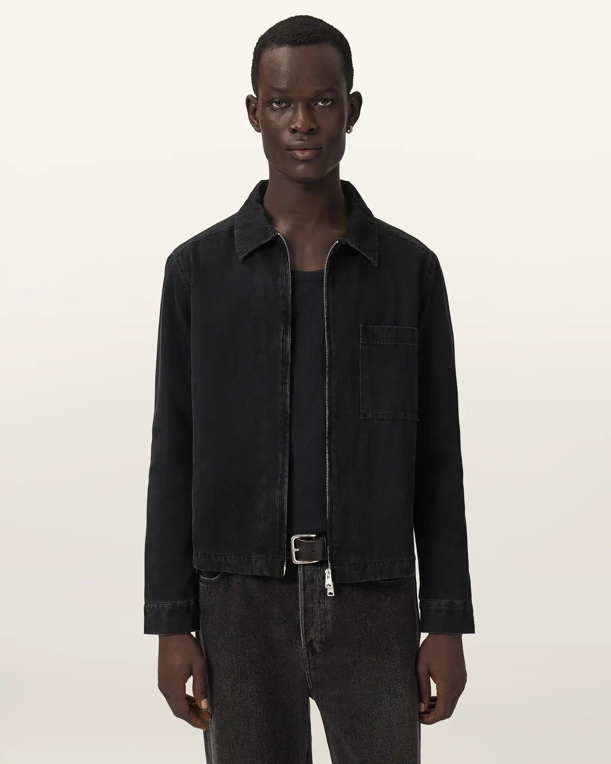 Dolwen Long Sleeve Zip Up Shirt