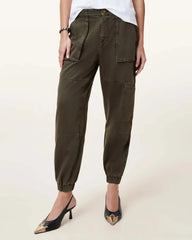 Mila Tapered Denim Cargo Pants