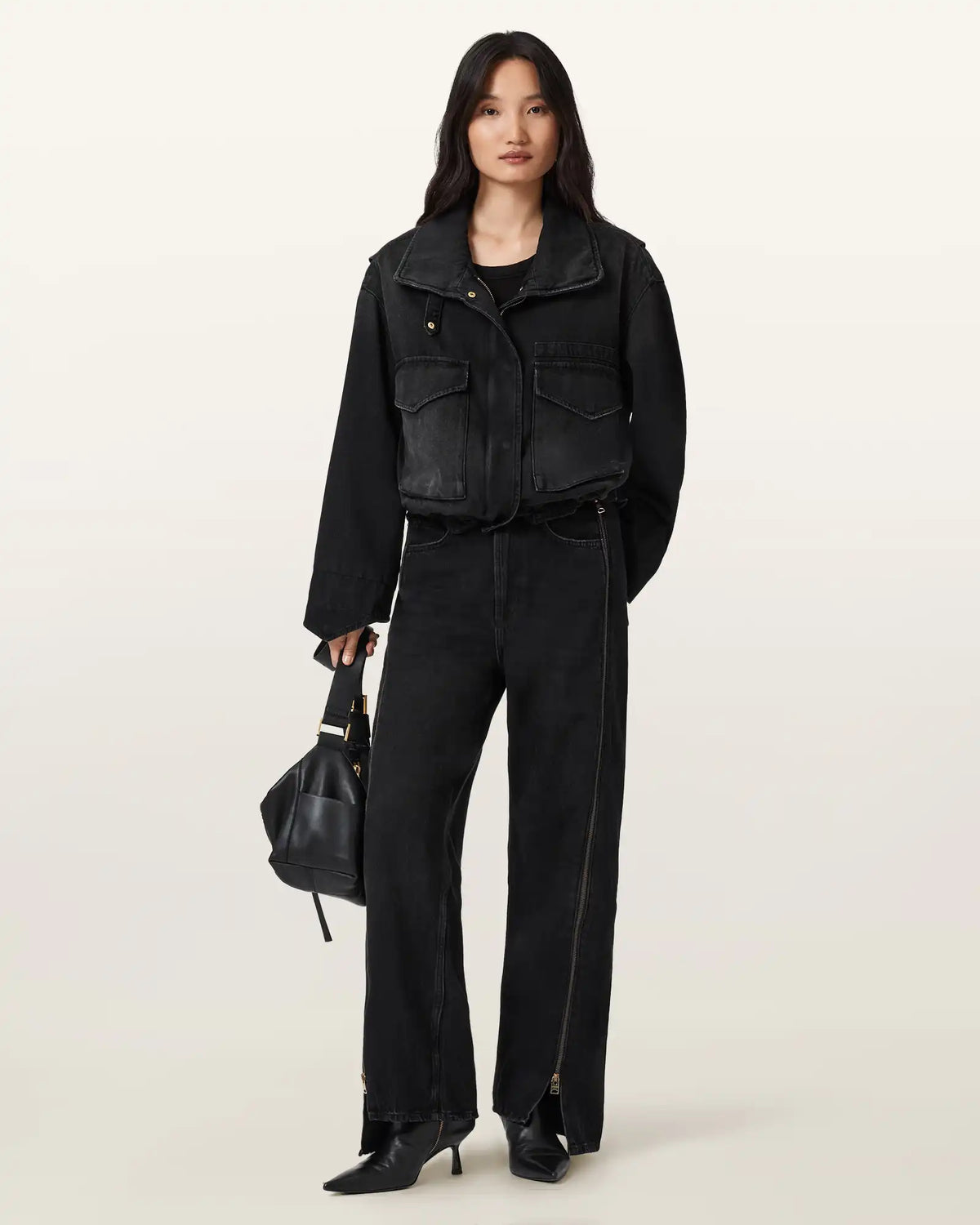 Frankie Double Zip Jeans