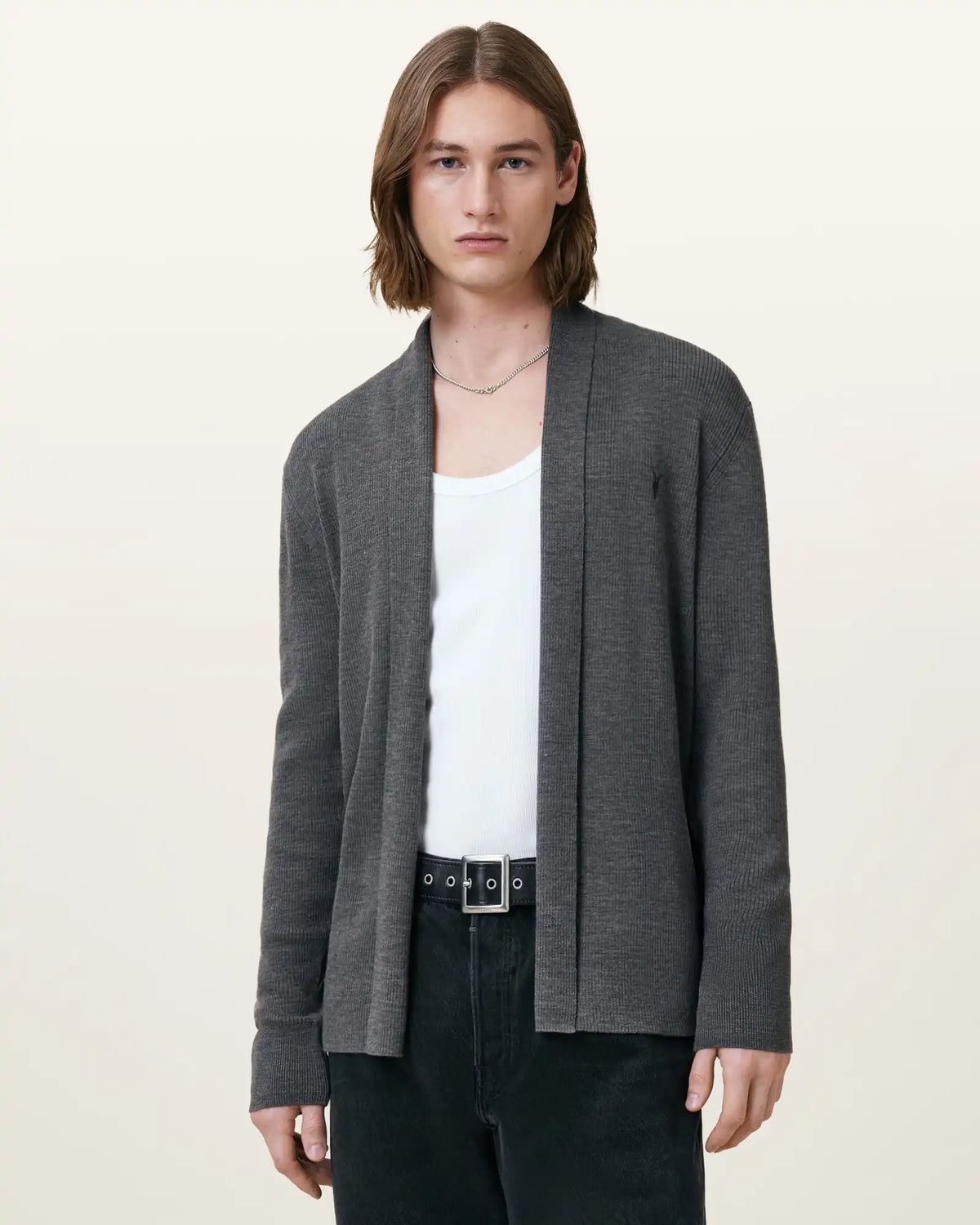 Mode Merino Ramskull Open Cardigan
