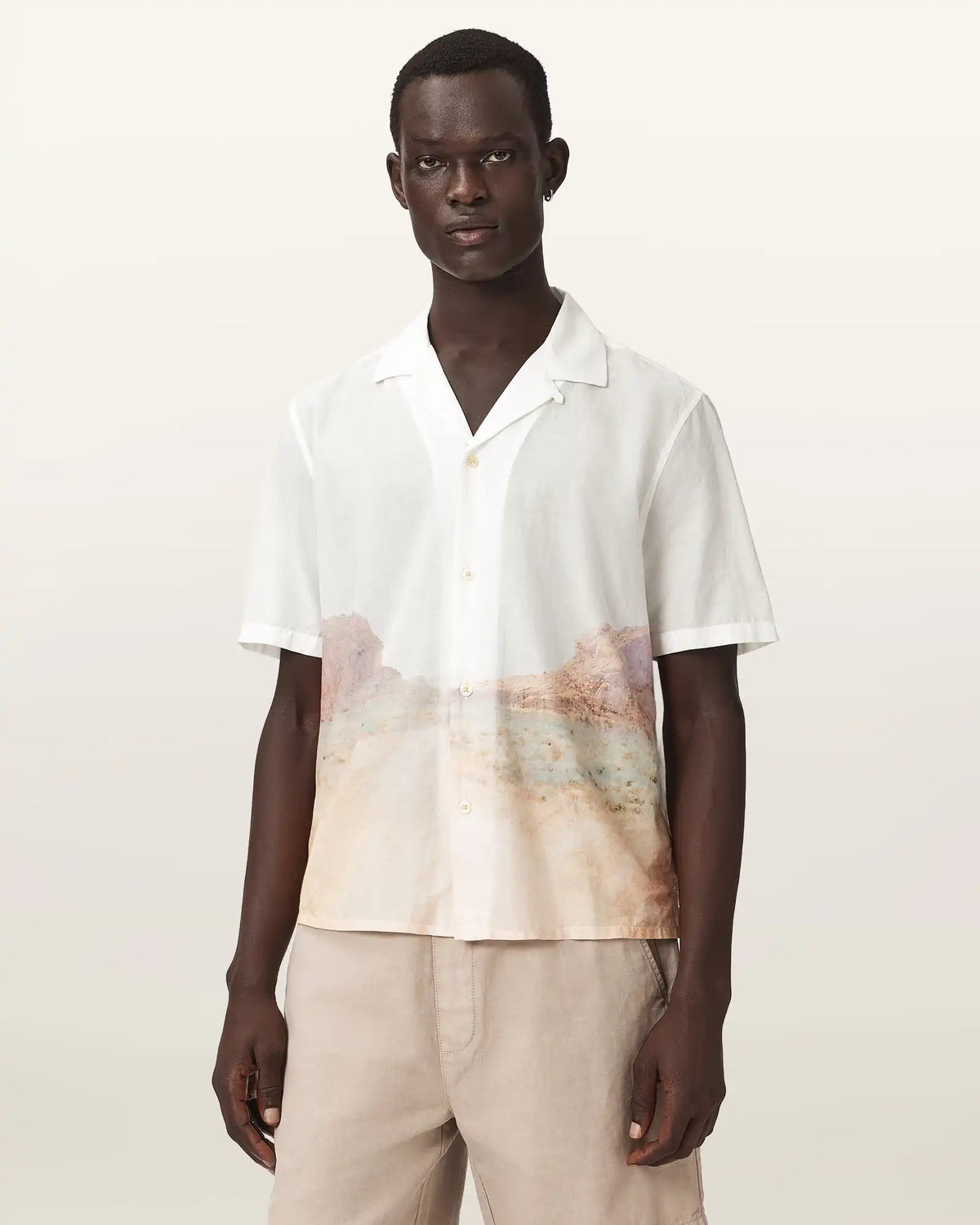 Monument Short Sleeve Boxy Shirt