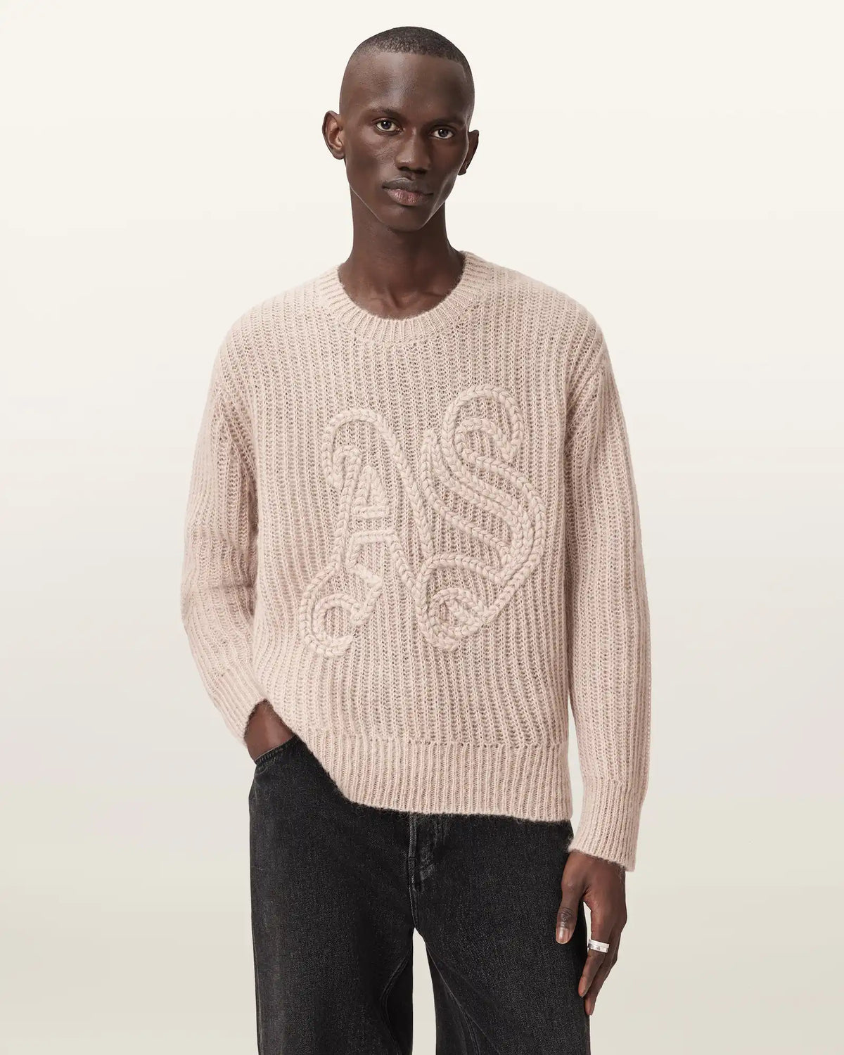 Chainy Embroidered Sweater