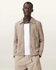 Hockley Suede Animal Print Jacket