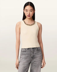 Lucy Sleeveless Slim Fit Ribbed Tank Top