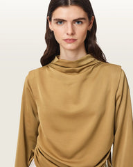 Leslie Cowl Neck Relaxed Top