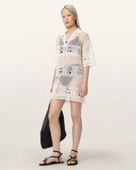 Kyra Open Knit Mini Dress