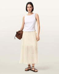 Clover Wrap Maxi Skirt
