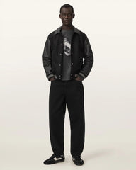 Vanson Wool Bomber Jacket