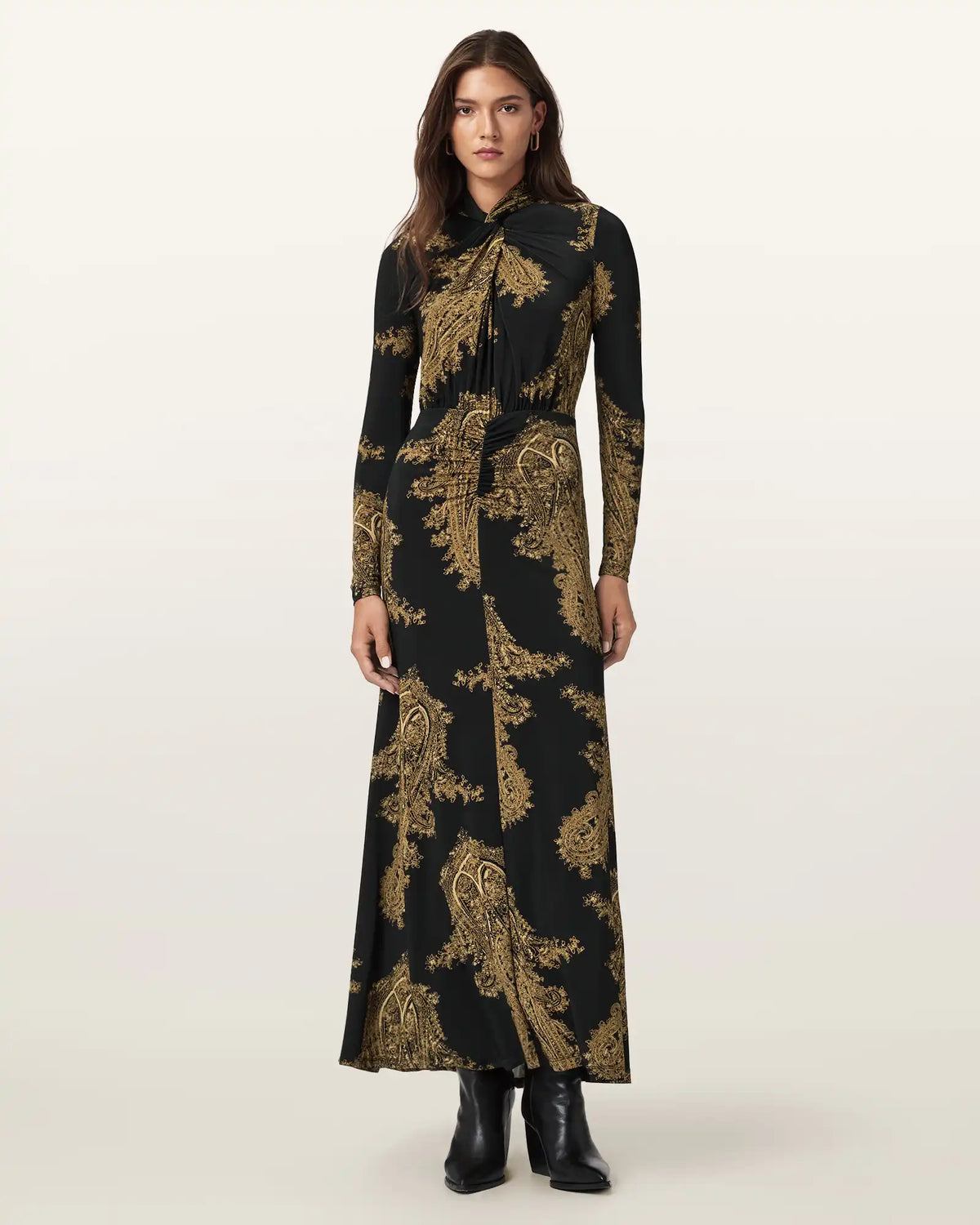 Mina A-Line Maxi Dress