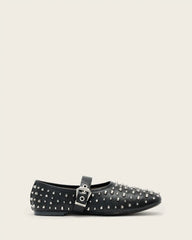 Sabine Leather Stud Shoes