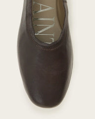 Hailee Leather Ballet Flats