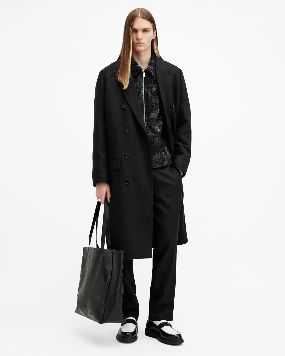 Arcade Wool Blend Relaxed Fit Coat