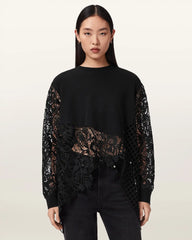 Malorie Asymmetrical Long Sleeve Top