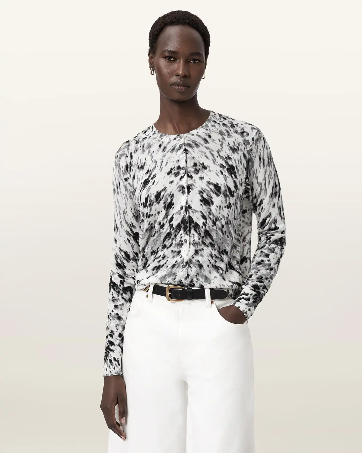 Anouk Slim Fit Merino Wool Cardigan