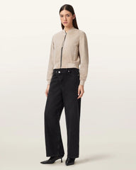 Orten Suede Bomber Jacket
