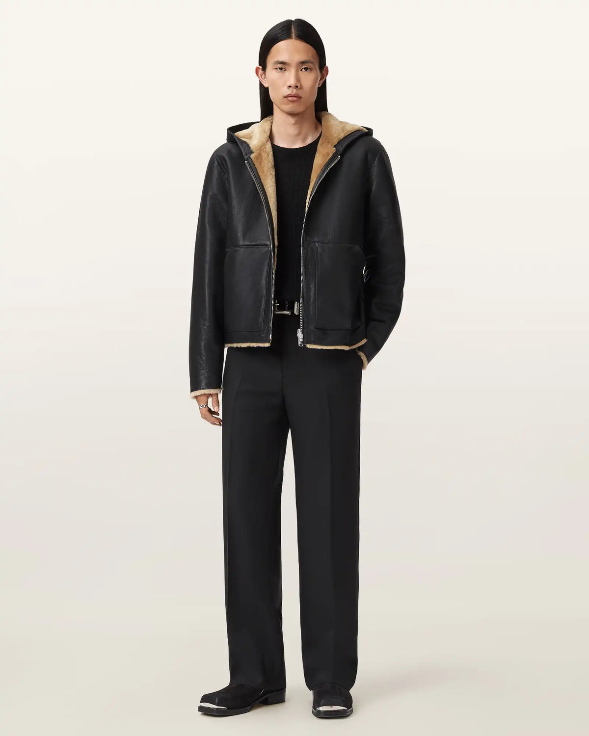 Mostyn Shearling Bomber Jacket