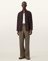 Conway Wide Leg Pleated Pants