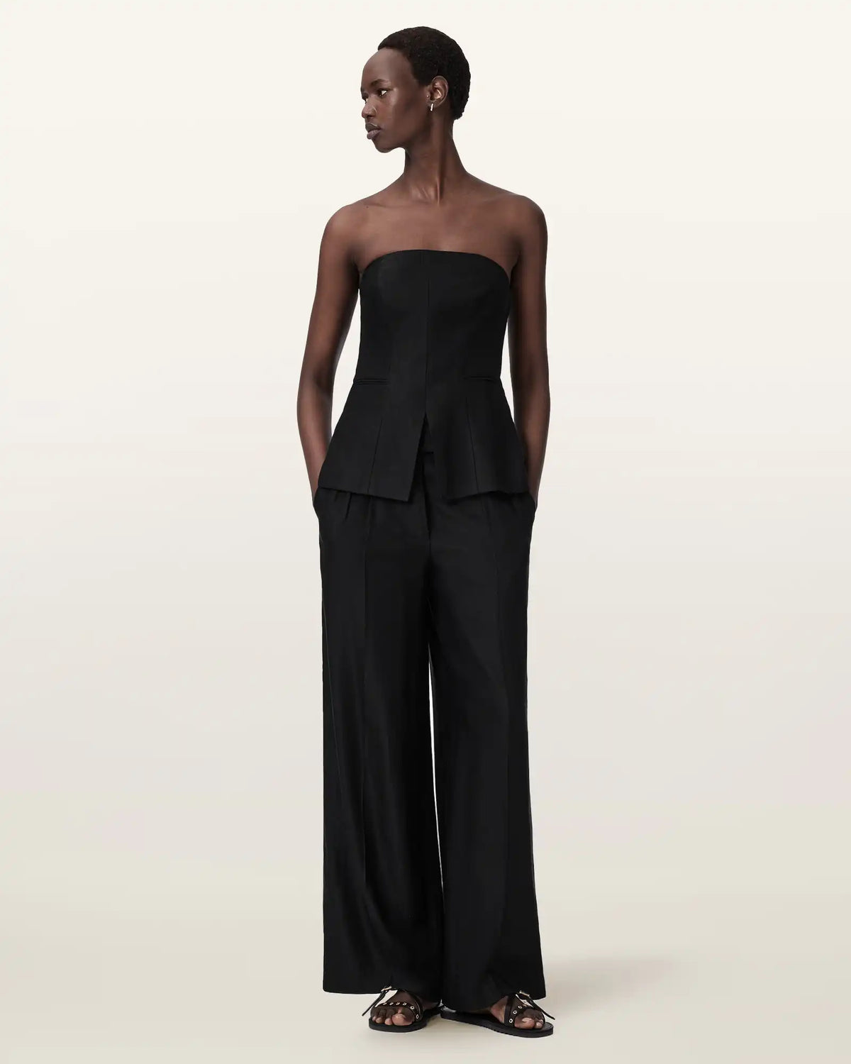 Charley Relaxed Fit Linen Blend Pants