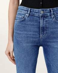 Haldan Slim Bootcut Stretch Denim Jeans