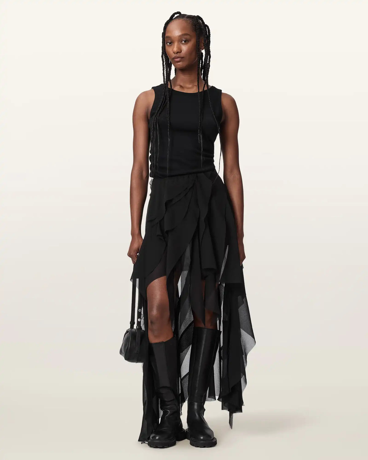 Melody Frill Maxi Skirt