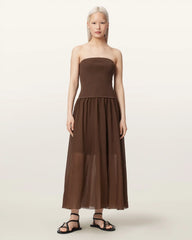 Tegan Bandeau Midi Dress